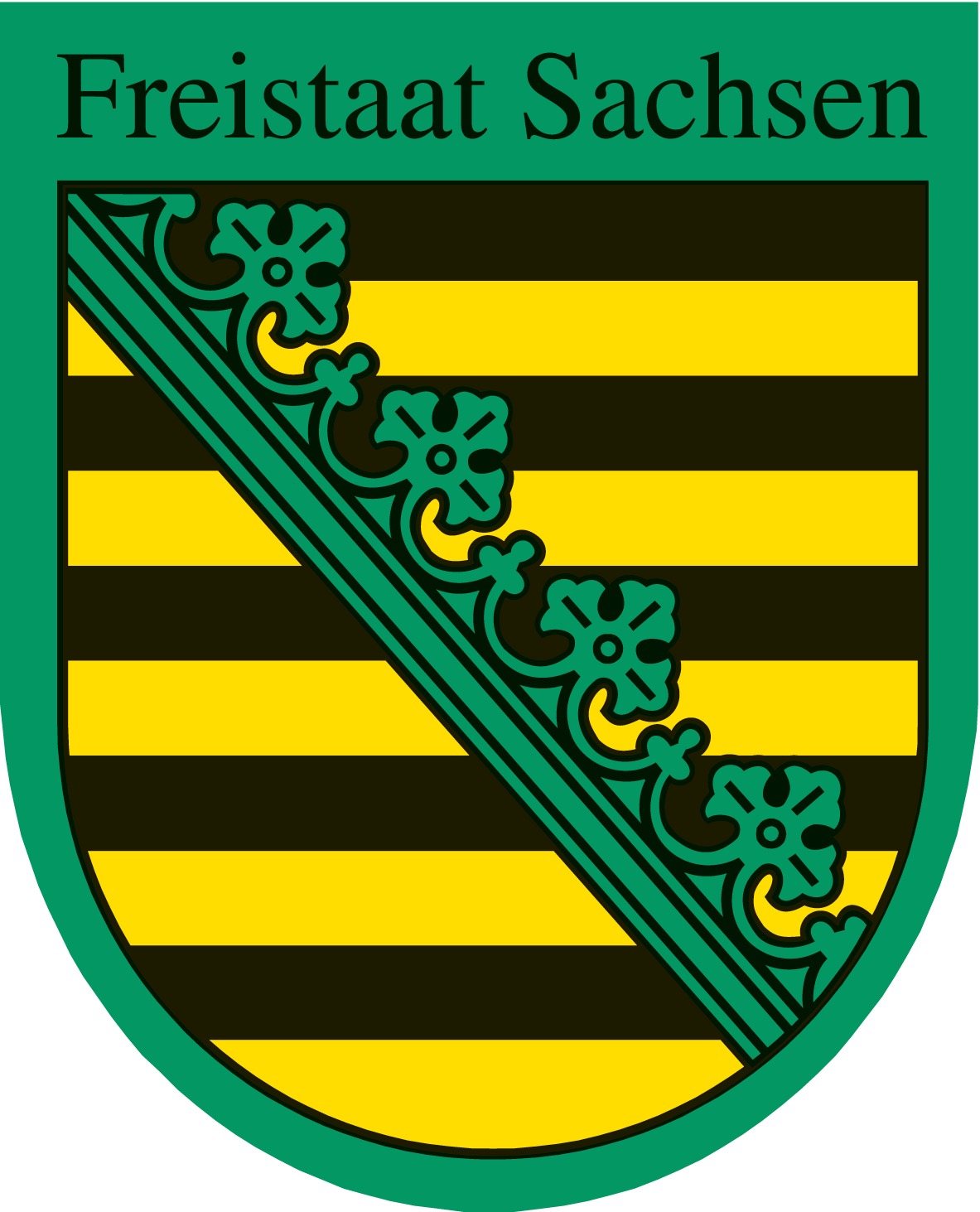 Logo des Landes Sachsen